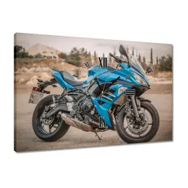 zegary-60x40-motocykl-kawasaki-ninja