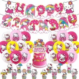 balony-zestaw-balonow-na-urodziny-hello-kitty-topper-tort