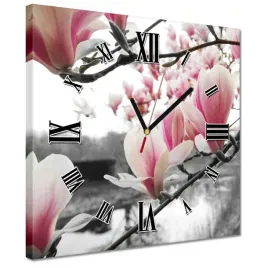 zegary-30x30-magnolia-kwiatki-kwiaty