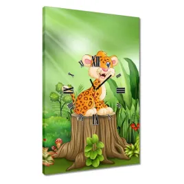 zegary-40x60-usmiechniety-dziki-kotek