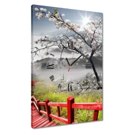 zegary-40x60-czerwony-most-w-japonii