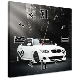 zegary-30x30-biale-bmw-szarosci-auto