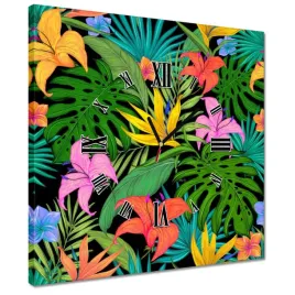 zegary-40x40-liscie-monstery-listki