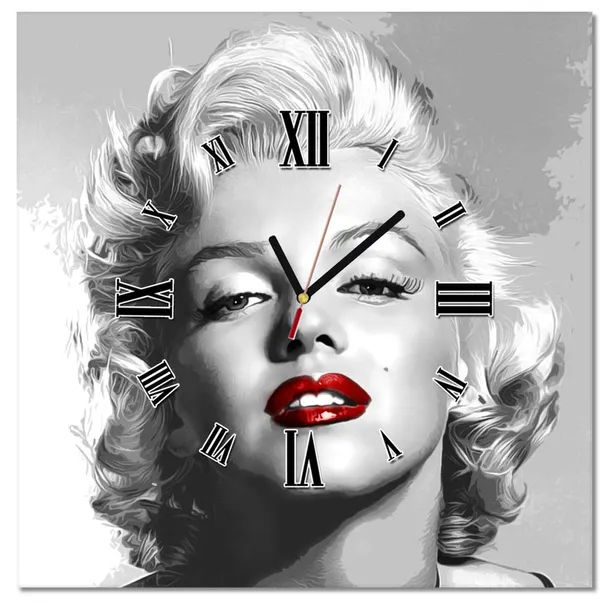 zegary-40x40-monroe-czerwone-usta-stan-nowy