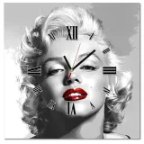 zegary-40x40-monroe-czerwone-usta-stan-nowy