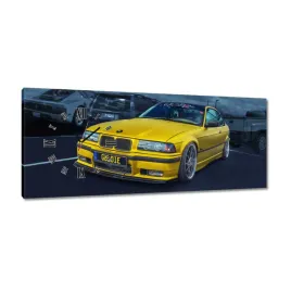 zegary-100x40-zloty-samochod-bmw-auto