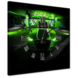 zegary-40x40-limonkowe-audi-samochody