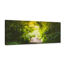 zegary-100x40-zielone-listki-liscie