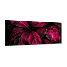 zegary-100x40-rozowe-liscie