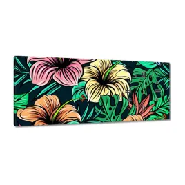 zegary-100x40-monstera-zielony-lisc