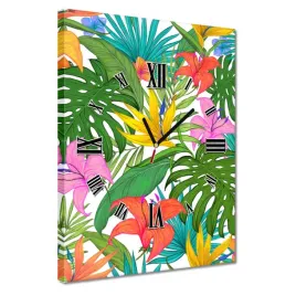 zegary-30x40-liscie-tropikalne-leaves