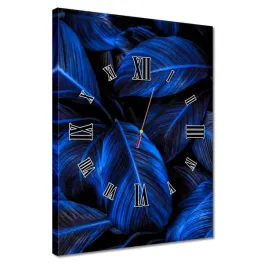 zegary-30x40-niebieskie-liscie