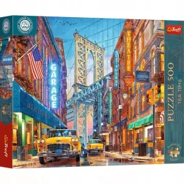 eleganckie-puzzle-tea-time-widok-na-manhattan-bridge-trefl-500-elementow