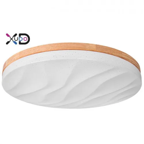 plafon-led-3cct-54w-40cm-sciemniany-pilot-drewno-stan-nowy