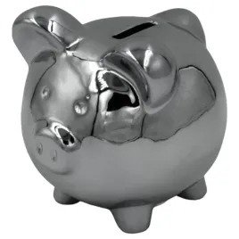 skarbonka-swinka-ceramiczna-lustrzana-otwierana-srebrna