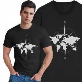 koszulka-kompas-mapa-swiata-gory-las-globus