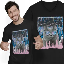 koszulka-kot-kotek-cat-okulary-przeciwsloneczne