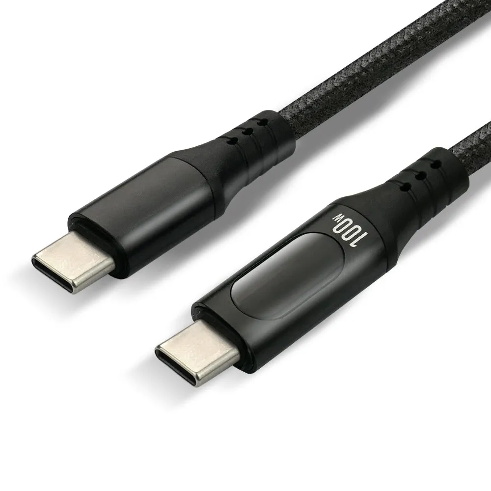 kabel-przewod-usb-c-pd-e-marker-lcd-100cm-everactive-cbb-1pd5l-power-delive-stan-nowy