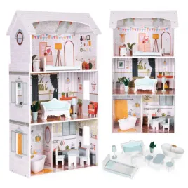 domek-dla-lalek-ecotoys-3-poziomowy-z-meblami-dla-dzieci-3-lata