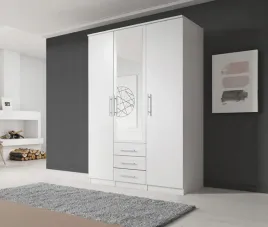 szafa-garderoba-3d-150cm-bialy-mat-lustro-santo