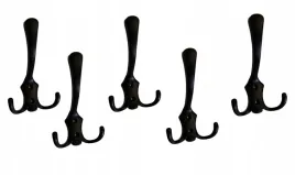 komplet-haczykow-czarny-mat-wieszaki-scienne-meblowe