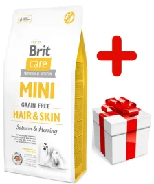 brit-care-mini-grain-free-hairandskin-7kg-niespodzianka-dla-psa-gratis