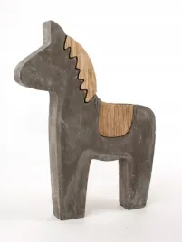 figurka-kon-beton-drewno-20-cm-ozdobny
