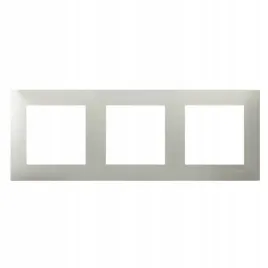 ospel-szafir-ramka-potrojna-3x-224x82x8mm-kaszmirowy-bez-blyszczace-r-3z-83