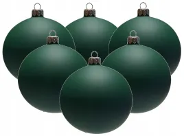 bombki-choinkowe-szklane-10-cm-ciemny-zielony-mat-butelkowa-zielen