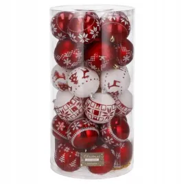 bialo-czerwone-bombki-choinkowe-plastikowe-wzory-nietlukace-30-szt-7