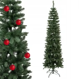 choinka-sztuczna-slim-waska-180-cm-x-55-cm-swierk-wysoka-swieta-stojak