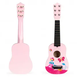 gitara-dziecieca-ecotoys-6-strun-strojenie-12-progow-od-3-lat