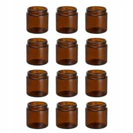 sloik-pojemnik-szklany-brazowy-do-zalewu-swiec-120ml-zestaw-12-sztuk