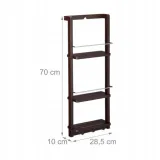 ciemnobrazowy-organizer-prysznicowy-e86-stan-nowy