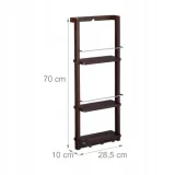 ciemnobrazowy-organizer-prysznicowy-e86-wysokosc-mebla-70-cm