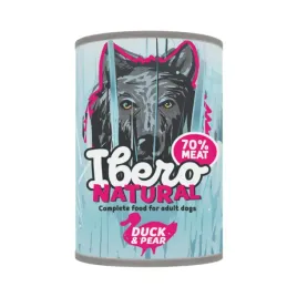 ibero-complete-low-grain-duck-and-pear-400-g-naturalna-mokra-karma-dla-psow