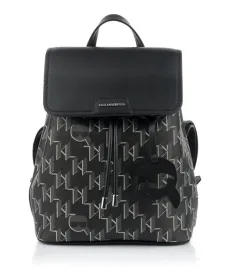 plecak-damski-karl-lagerfeld-model-ikonik-2-0-mono-skora-ekologiczna-czarny