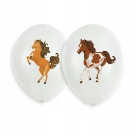 balony-beautiful-horses-konie-28-cm-6-szt-amscan