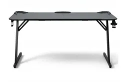 biurko-gamingowe-160x60x75-cm-komputerowe-bg101-czarne-z-uchwytem