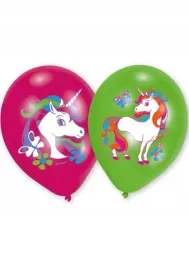 balony-jednorozec-6szt-amscan-28cm-urodziny-dziewczynki-pastelowe
