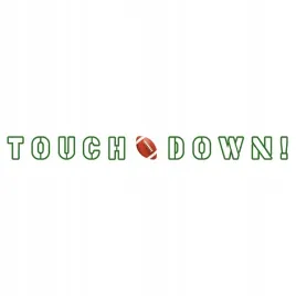 girlanda-napis-touch-down-football-180cm-15cm