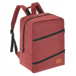 plecak-nonutt-bagaz-podreczny-do-samolout-24l-40x20x25-bordowy-dwa-skosy