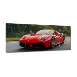 zegary-100x40-czerwone-ferrari-droga