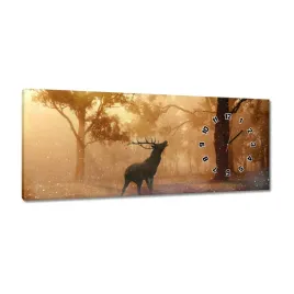 zegary-100x40-jelen-w-lesie
