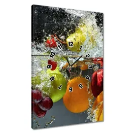 zegary-40x60-owoce-wpadajace-do-wody