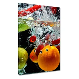 zegary-40x60-owoce-i-warzywa-w-wodzie