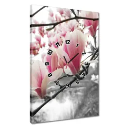 zegary-40x60-magnolia-kwiatki-kwiaty