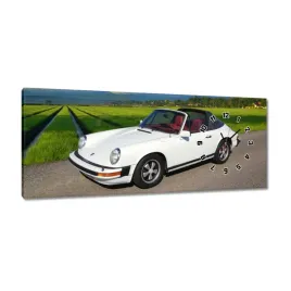 zegary-100x40-biale-porsche