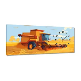 zegary-100x40-bizon-w-pelni-zniw-kosi-zboze-na-polu