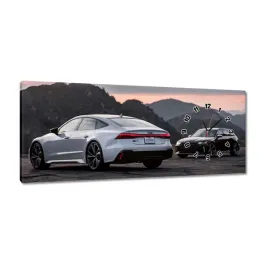 zegary-100x40-biale-audi-rs7-samochod